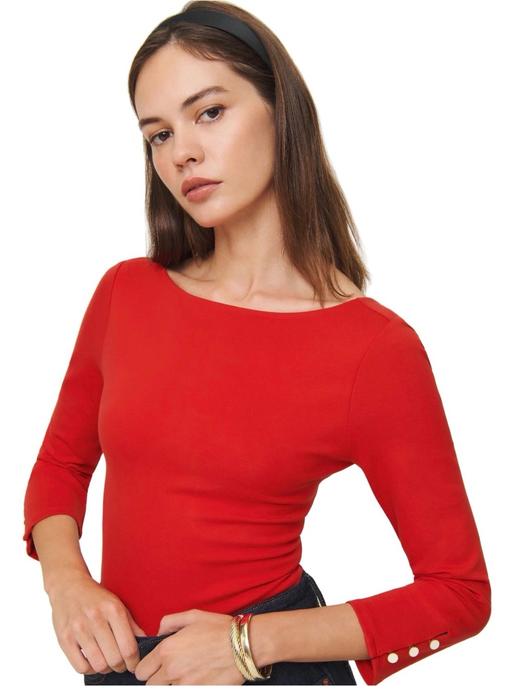 Reformation Jalen Knit Top NWT